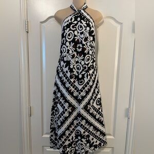 Ann Taylor halter linen blend dress. Size 10, new